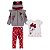 Conjunto Disney 3 pecas Casaco Moletom Minnie - Imagem 1