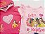 Conjunto Disney 3 pecas Casaco Moletom Princesas - Imagem 9