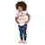 Conjunto Disney 3 pecas Casaco Moletom Princesas - Imagem 7