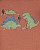 Conjunto Carters 3 pecas Longo Trio Marrom Dinossauro - Imagem 2
