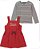 Conjunto Tommy Hilfiger Vestido Jardineira Vermelho - Imagem 2