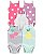 Kit Body Carters Manga Regata 5 pecas Frutinha - Imagem 1