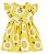Kit Romper e Vestido Carters Macaquinho Verde Flores e Vestido Girassol - Imagem 3