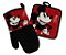 Conjunto 2 pecas Disney - Luva Cozinha e Suporte de Panela Vermelho Mickey - Imagem 1