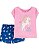 Pijama Carters Infantil 2 pecas Unicórnio - Imagem 1