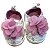 Sapatinho Bebe Carters Menina Tenis Flor Roxa - Imagem 3