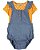 Jardineira Carters Bebe Amarelo e Jeans - Imagem 1