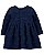 Vestido Carters Azul Coração Manga Longa - Imagem 2