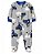 Macacão Carters Fleece Bebe Boneco de Neve - Imagem 1