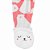 Macacão Carters Fleece Infantil Rosa Urso Polar - Imagem 2