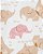 Kit Body Carters Manga Longa 4 pecas Rosa Elefante - Imagem 2