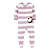 Macacão Carters Fleece Infantil Lilas Pinguim - Imagem 1