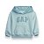 Blusa GAP Moletom Kids Azul com Veludo - Imagem 1