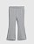 Calça GAP Infantil Legging Flare Cinza Metalica - Imagem 1