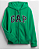Blusa GAP Moletom Ziper Masculino Verde - Imagem 2