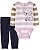 Conjunto Carters 2 pecas Longo Koala Lilas - Imagem 1
