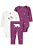 Conjunto Carters 3 pecas Longo Trio Ursinho Roxo - Imagem 1