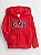 Blusa GAP Moletom Kids Vermelho logo Azul Marinho - Imagem 2