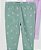 Kit Calça Carters 2 pecas Lilas e Verde Flores - Imagem 3