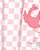 Macaquinho Romper Carters Rosa Xadrez Flamingo - Imagem 2