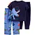 Pijama Carters Infantil 3 pecas Azul Dinossauro - Imagem 1