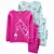 Pijama Carters Infantil 4 pecas Girafa Rosa e Azul - Imagem 1
