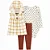 Conjunto Carters 3 pecas Colete Amarelo Xadrez - Imagem 1