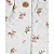 Conjunto Carters 3 pecas Casaco Fleece Cinza Flores - Imagem 2