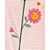 Macacão Carters Bebe Flor Listras Rosa - Imagem 2