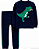 Conjunto Carters 2 pecas Longo Jacare Azul - Imagem 1