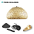 Lustre Pendente Orgânico De Bambu Grande Bivolt Sunfy - Malibu 43cm - Imagem 6