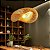 Lustre Pendente De Palha Madeira Fibra Teto Natural Sunfy - Honolulu 50cm - Imagem 1