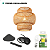 Lustre Teto Pendente Palha Trançada Cozinha Moderno Bivolt Sunfy - Cayman 35cm - Imagem 5
