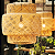 Luminaria Pendente Em Bambu Redondo Natural Decoração Praia Sunfy - Cayman 40cm - Imagem 1