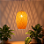 Lustre De Bambu Decoração Casa Hotel Sala De Chá Luz Natural Sunfy - Saint Martin 23cm - Imagem 3