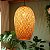 Lustre De Bambu Decoração Casa Hotel Sala De Chá Luz Natural Sunfy - Saint Martin 23cm - Imagem 1