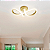 Lustre De Led Design Moderno Luxo C/ Controle 3 Em 1 Bivolt Sunfy - Dourado - Imagem 5