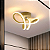 Lustre De Led Design Moderno Luxo C/ Controle 3 Em 1 Bivolt Sunfy - Dourado - Imagem 3