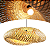 Lustre De Bambu Natural Pendente - Honolulu 60cm - Imagem 1