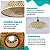 Lustre Rústico Pendente Orgânico - Modelo Tulum - Bambu 45cm - Sunfy Shop - Imagem 5