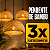 Kit Lustre Bambu Triplo Iluminação Teto Aconchegante Balcão Sunfy - Malibu 30cm - Imagem 6