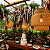Kit 3 Pendentes Cayman 30cm em Bambu com Lâmpadas LED 9W Sunfy Shop - Imagem 5