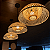 Kit 3 Pendentes Tulum 45cm em Bambu com Lâmpadas LED 9W Sunfy Shop - Imagem 1