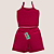 Conjunto Infantil Menina Shorts e Cropped 10 ao 16 36-A - Imagem 5