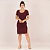 Vestido Midi Feminino Canelado com Fenda P-M-G-GG - Imagem 2