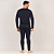 Conjunto Masculino Térmico Peluciado Flanelado Tamanhos P ao G3 Blusa+Calça Lavin Basic 51-C1 - Imagem 4