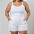 Conjunto Feminino Canelado Shorts e Blusa de alça Tamanhos P ao G3 47-A - Imagem 7
