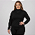 Blusa Feminina Plus Size Térmica Gola Alta Peluciada Flanelada Quentinha GG-G1-G2-G3 Lavin Basic 06-C2 - Imagem 5