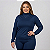 Blusa Feminina Plus Size Térmica Gola Alta Peluciada Flanelada Quentinha GG-G1-G2-G3 Lavin Basic 06-C2 - Imagem 7