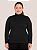 Blusa Feminina Plus Size Térmica Gola Alta Peluciada Flanelada Quentinha GG-G1-G2-G3 Lavin Basic 06-C2 - Imagem 2
